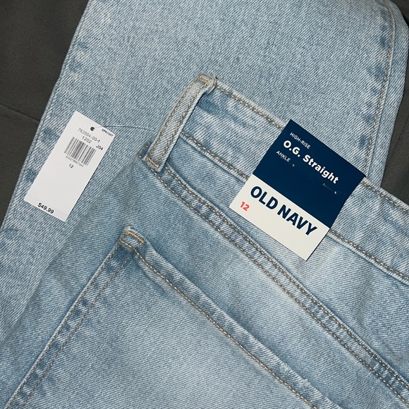 Old Navy High-Rise O.G. Straight Ankle Jeans - Picture 7 of 7